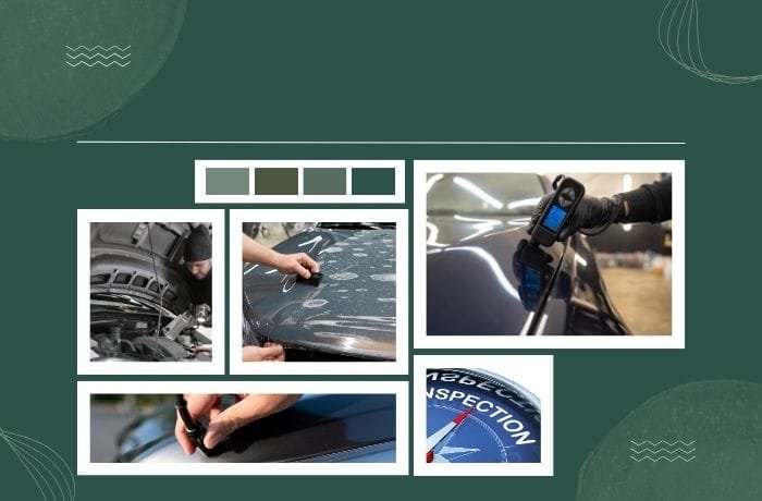 فحص سمكرة حوض الماكينة والشنطة والسقف