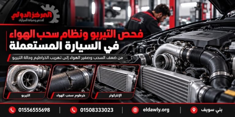 فحص التيربو في السيارة المستعملة